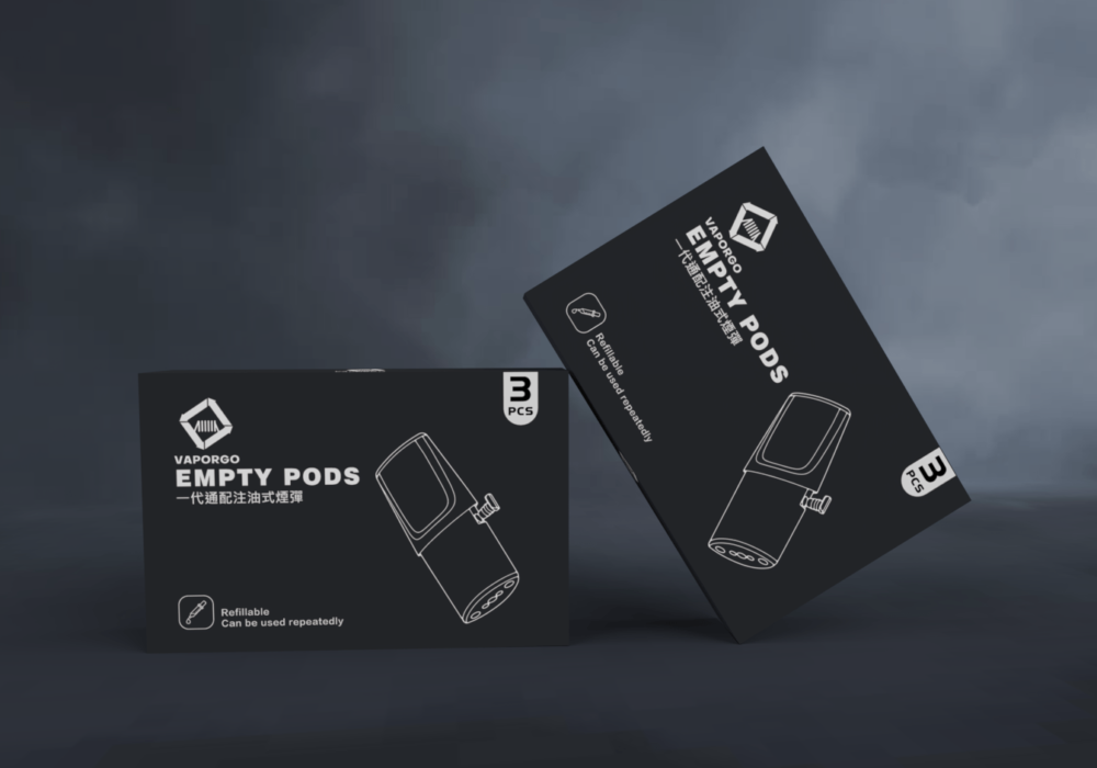 VAPORGO包装.37 EMPTY 空煙彈 通用悅克一代主機 通用RAXL一代倉 SP2S