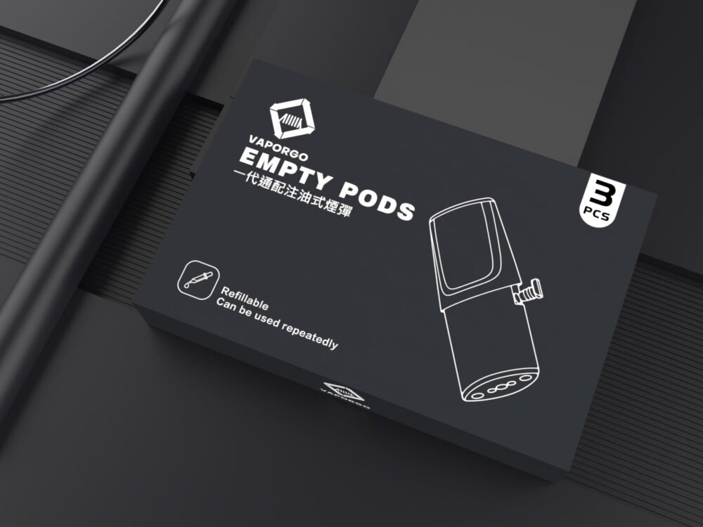 VAPORGO包装.40 EMPTY 空煙彈 通用悅克一代主機 通用RAXL一代倉 SP2S