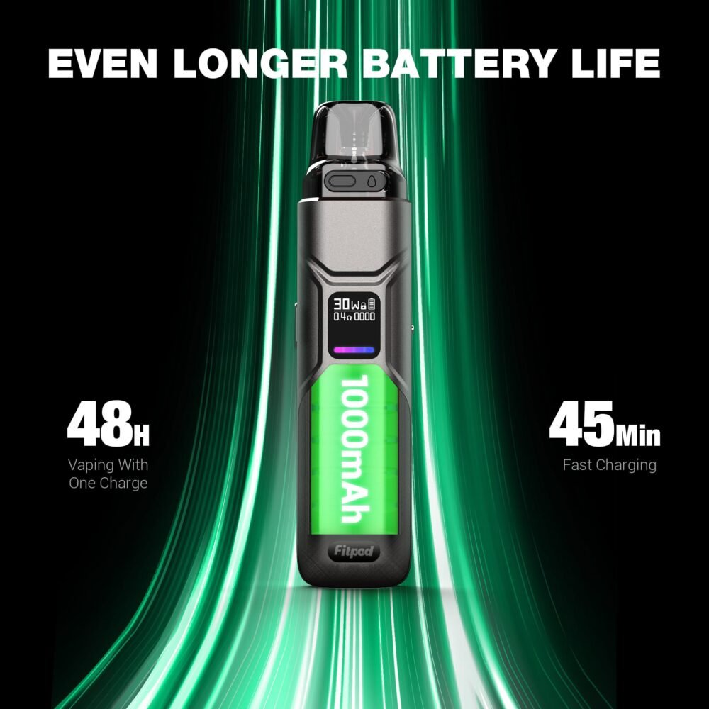 FITPOD O-SHADOW SE套組 【小煙主機】FITPOD O-SHADOW SE套組|自由調氣+LED顯示|適用OXVA Xlim主機