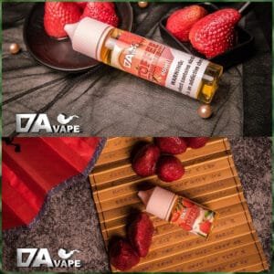 草莓太妃糖 大/小煙油 30ML/60ML 甜而不膩奶糖風味果味煙油推薦