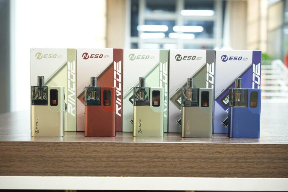 【小煙主機】RINCOE NESO ET｜1400mAh｜氣流＋按鍵雙啟動